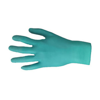 Medium EN374 Green Nitrile Powder Free Gloves