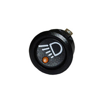 On/Off Single Pole Rocker Switch 12/24V Amber LED Indicator