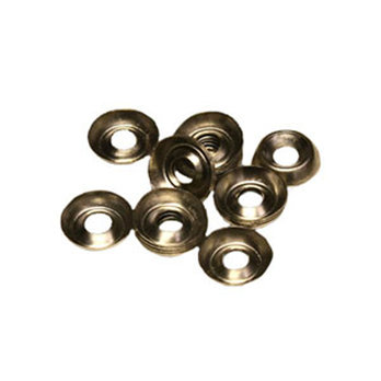 No8 Surface Screw Cup Washers Nickel Plated
