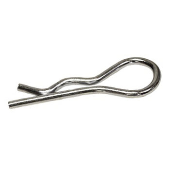 6mm Wire R Clips BZP