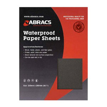 230 x 280mm Wet/Dry Paper Sheets 240G