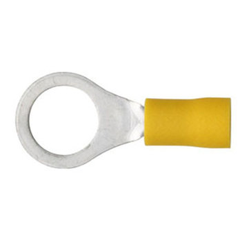 10mm Ring Terminal Yellow