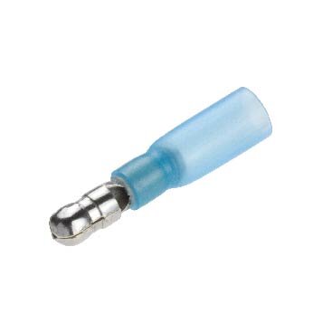 5mm Blue Heat Shrink Male Bullet Terminal
