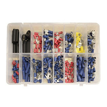 340pc Insulated Electrical Terminals Assortment