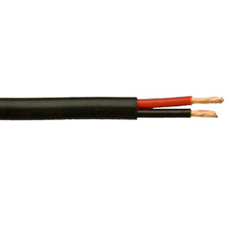 Autocable Thin Wall Twin Red/Black 28/030 100m