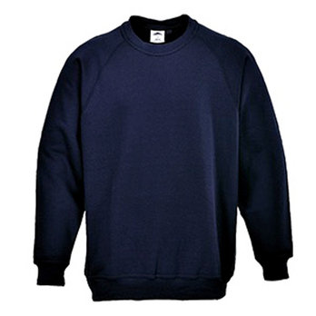 4X-Large Navy Sweatshirt