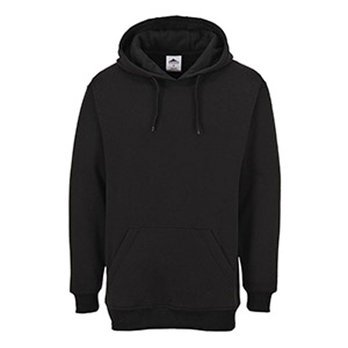 Medium Black Hooded Sweatshirt