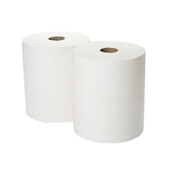 360M x 280mm White Industrial Roll 2-Ply