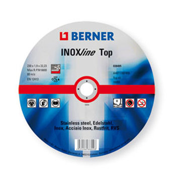 125 x 1 x 22.23mm INOXline Top Cutting Disc