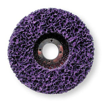 115mm Cleaning Disc with Integrated Backing Pad