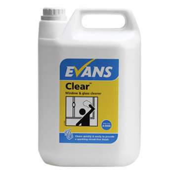 5L Clear Glass and Mirror Cleaner