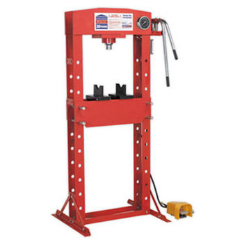 30tonne Floor Type Air/Hydraulic Press with Foot Pedal
