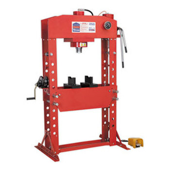 75tonne Floor Type Air/Hydraulic Press with Foot Pedal