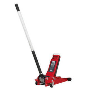 2tonne Low Entry Trolley Jack with Rocket Lift- Red
