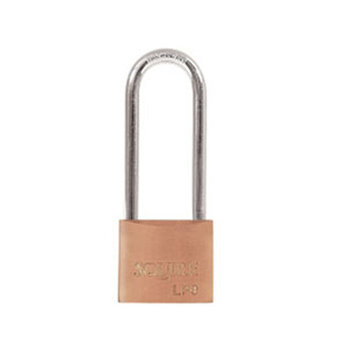 40mm Squire LP9/2.5 Brass Long Shackle Padlock