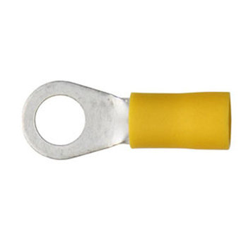 6mm Ring Terminal Yellow