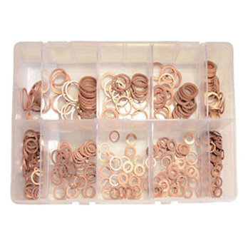 360pc Metric Copper Sealing Washers Assortment