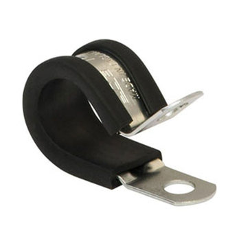 38mm Metal Rubber Lined P Clips