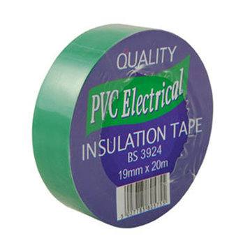 19mm x 20m PVC Insulation Tape Green