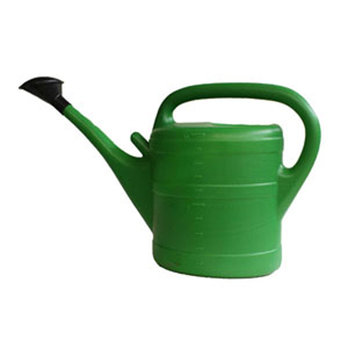 10L Green Plastic Watering Can 