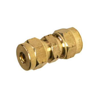 6mm Brass Equal Ended Couplings
