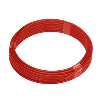 4mm OD x 2.5mm ID Red Nylon Tubing 30m