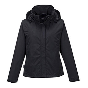 Small Black Ladies Corporate Shell Jacket