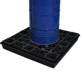 1 x 200L Drum Waste Oil Spill Tray