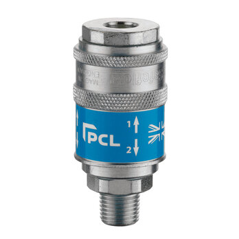 PCL 1/4 BSP Male Safeflow Safety Coupling
