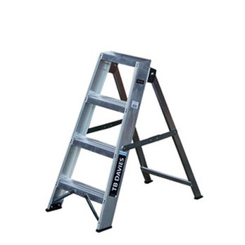 4 Tread Pro Industrial Swingback Step Ladder