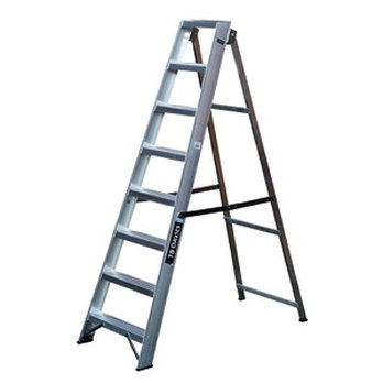 8 Tread Pro Industrial Swingback Step Ladder
