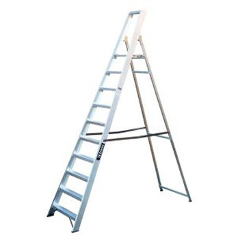 10 Tread Pro Industrial Platform Step Ladder