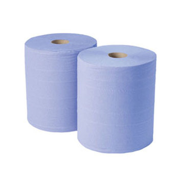 360M x 280mm Blue Industrial Roll 2-Ply