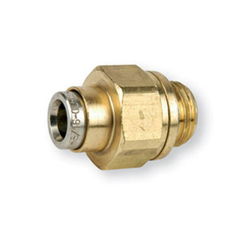 M10 x 1.0mm - 6mm Straight Stud Connector