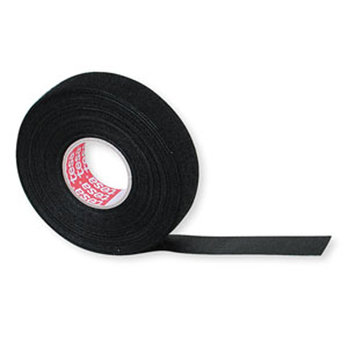 19mm x 25m Black Cable Fabric Band Tape