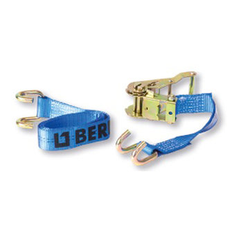 9m 5000kg 50mm Ratchet Lashing Belt with Claw Hook 2pc