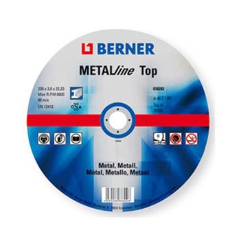 115 x 3 x 22.23mm DPC METALline Top Cutting Discs