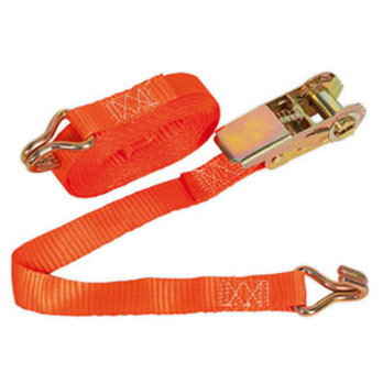 25mm x 4.5m Polyester Ratchet Tie Down