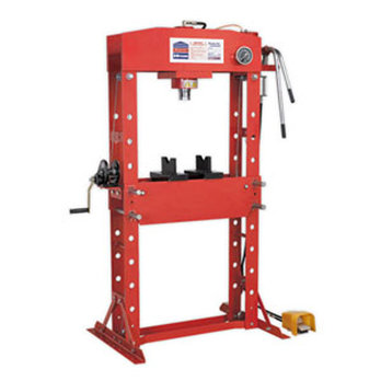 50tonne Floor Type Air/Hydraulic Press with Foot Pedal